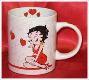 Betty Boop Kisses Mug 