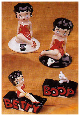 Betty Boop Salt & Pepper Shakers