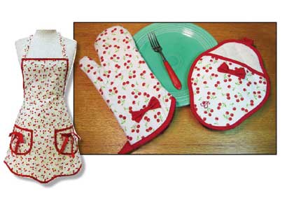 Apron and Mitts