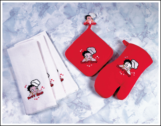 Betty boop towel 2025 set