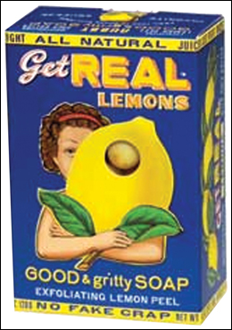 Real Lemon & Lavender Soap 