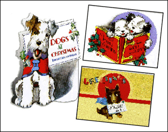 Cats & Dogs at Christmas Cards