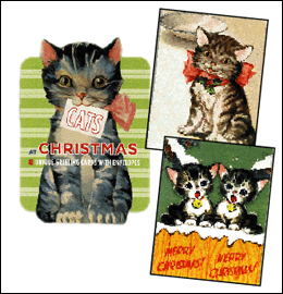 Cats & Dogs at Christmas Cards