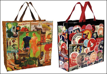 Farm Fresh Folks & World Traveler Tote Bags 
