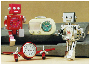 Retro Mini Clocks