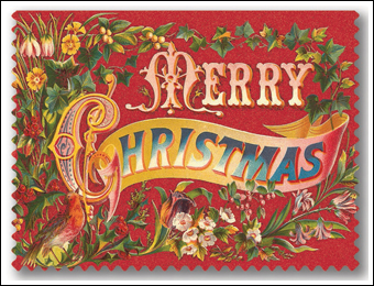 Vintage Merry Christmas Cards 