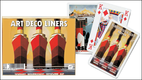 Ocean Liners Playing Cards