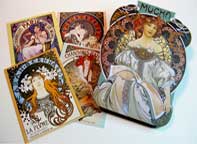 Mucha Note Cards